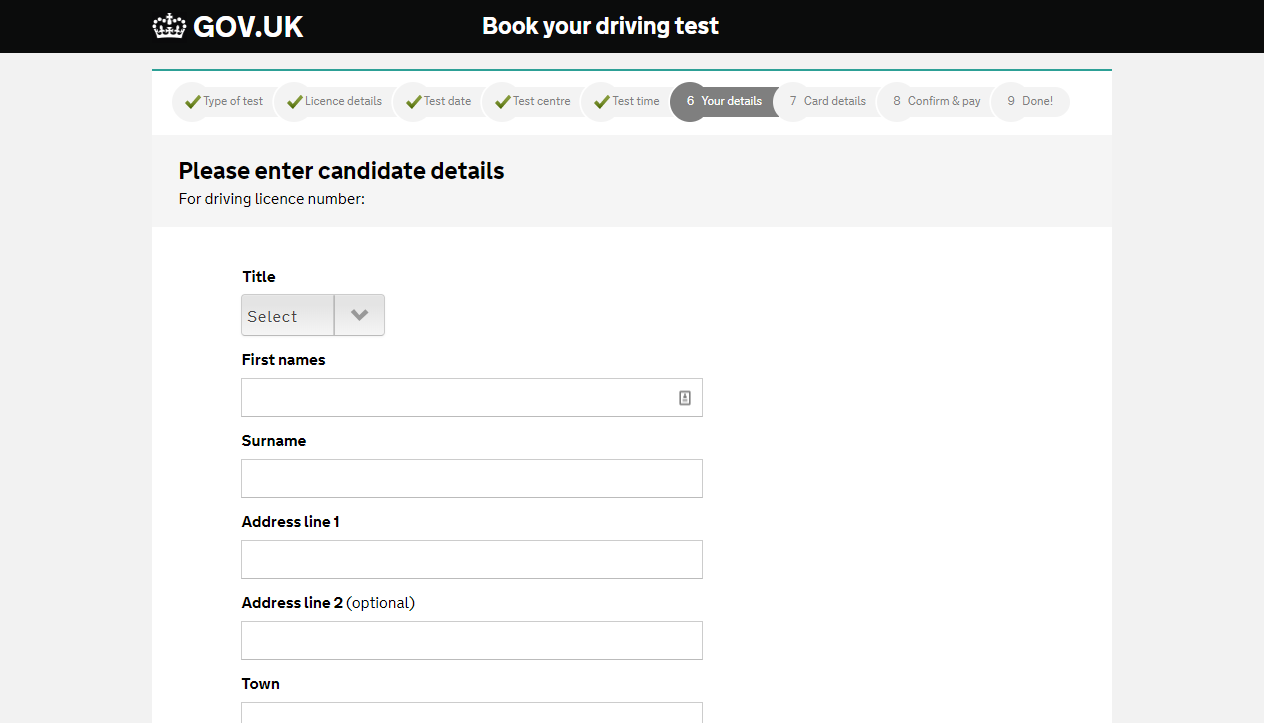 florida driving test appointments